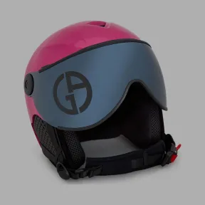 乔治阿玛尼/Giorgio Armani 带活动面罩的滑雪头盔 46630502xm