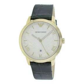安普里奥·阿玛尼/Emporio Armani 商务休闲系列 石英机芯 PVD镀金 男表 AR1718