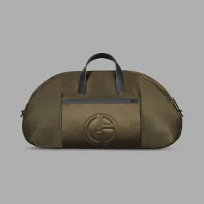 乔治阿玛尼/Giorgio Armani 压花标识和可拆式肩带手提旅行袋 45442044lo