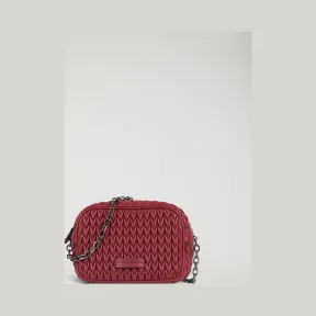 安普里奥·阿玛尼/Emporio Armani 水滴形图案绗缝仿纳帕皮革迷你包袋 45424659mn