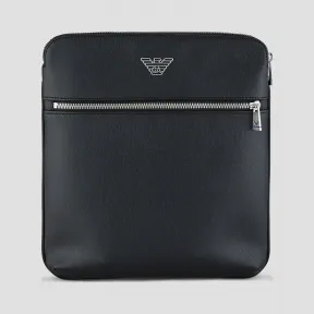 安普里奥·阿玛尼/Emporio Armani 带标识可调节肩带人造皮革扁平手袋  45447714cx