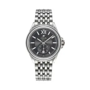 英纳格/Enicar 316L精钢 黑色手表 3160-50-323aB