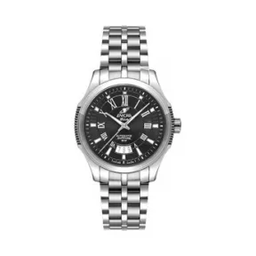 英纳格/Enicar 316L精钢 黑色手表 3165-50-331aB