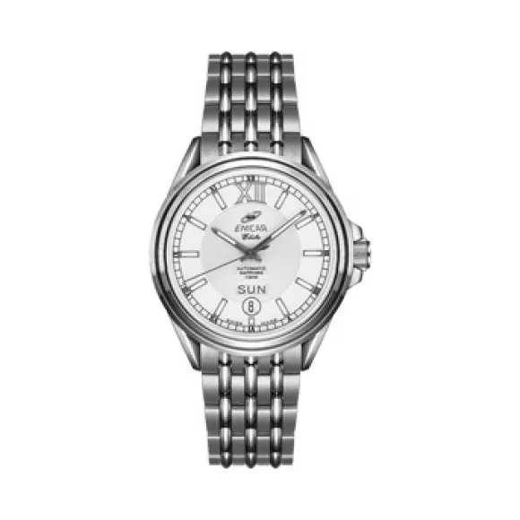 英纳格/Enicar 316L精钢 银色手表 3168-50-323aA