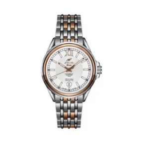 英纳格/Enicar 316L精钢 玫瑰金色手表 3168-50-323G