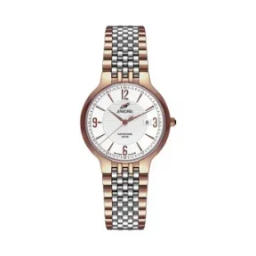 英纳格/Enicar 316L精钢 玫瑰金色手表 955-32-2772-GK