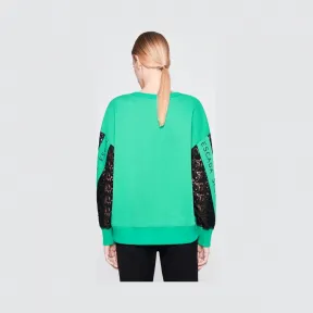 艾斯卡达/Escada 蕾丝饰边徽标套头衫 5029167_A373