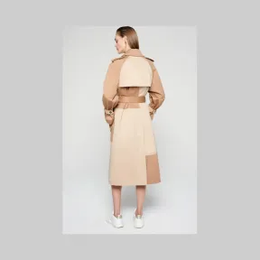 艾斯卡达/Escada Gabardine两音风衣 5032136_A228