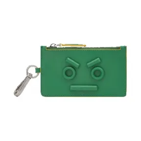 芬迪/Fendi 男士翠绿色KEYRING皮革钥匙环 7AR534 O7A F08DE