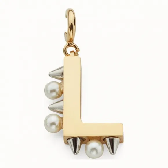 芬迪/Fendi ABCHIC L_珍珠和铆钉吊饰 7ARM0L A1L DF0F0N