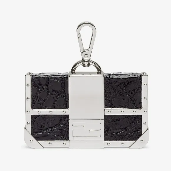 芬迪/Fendi Ledger Nano X Baguette皮夹套-黑色皮革护套-男士皮夹和小配件 7AS118ALE2F0VD1 8054321774470