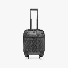 芬迪/Fendi 可登机尺寸拉杆箱-黑色FF布料拉杆箱-男士旅行箱 7VV160ALE7F1IKJ 8054321781201