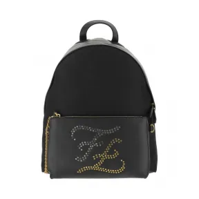 芬迪/Fendi  黑色 皮革 男士 双肩包 7VZ042A8VEF15ZW