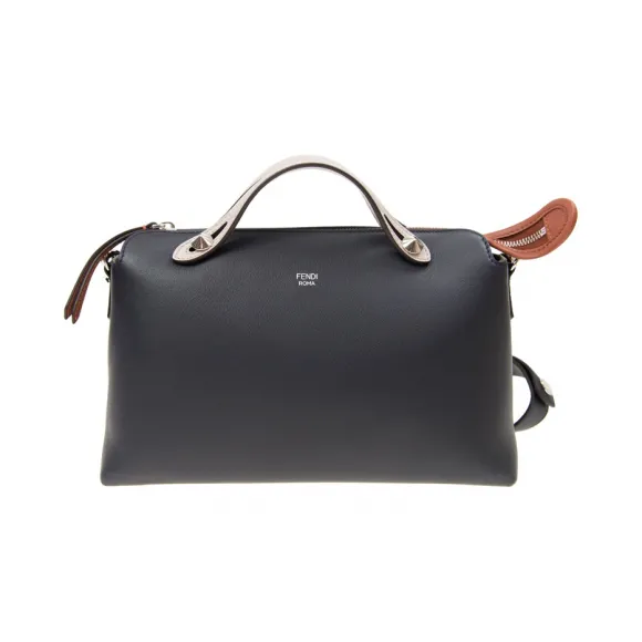 芬迪/Fendi  蓝色 牛皮  手提包 8BL1245QJF09CQ