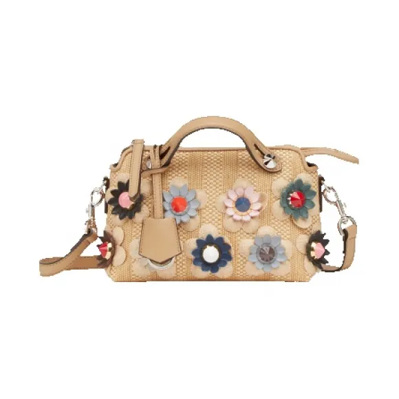 芬迪/Fendi 女士黄色BY THE WAY MINI皮革包袋 8BL135 SMK F07NQ