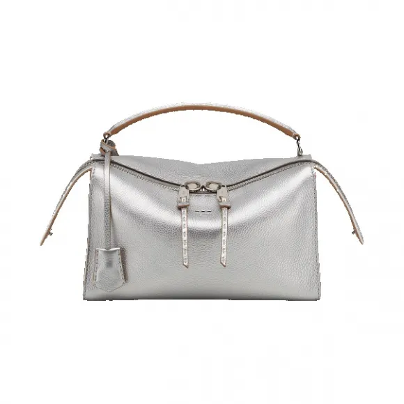 芬迪/Fendi LEI罗马皮革波士顿包 8BL137 5QG F0MK5