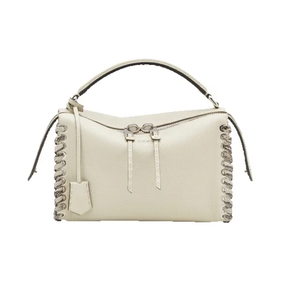芬迪/Fendi 女士白色LEI皮革包袋 8BL137 8AT F0986