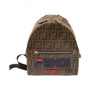 芬迪/Fendi  啡色 PVC  双肩包 8BZ036A5N7F1562