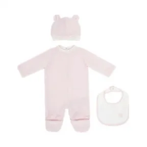 芬迪/Fendi 粉红色棉质婴儿套装-婴儿套装-FENDI芬迪中国官网 BUK076AEX1F0C11-8058613429208