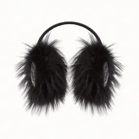芬迪/Fendi 女士 黑色皮草耳骨夹 FAC064A8Z2F0GME