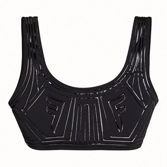 芬迪/Fendi 上衣_黑色Lycra?上衣 FAF106 A7Y ZF0GME