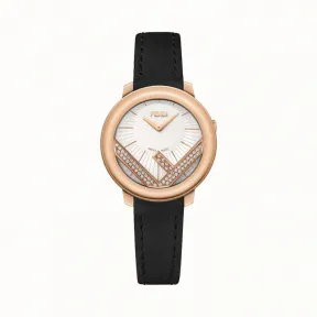 芬迪/Fendi Run Away_28毫米 - 腕表上有F is 徽标 FOW553 A45 SF0QA0