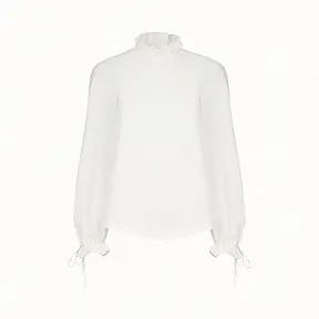 芬迪/Fendi 上衣_白色棉质上衣 FS7149 A0M YF0ZNM