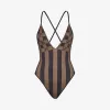 芬迪/Fendi 棕色Lycra®泳衣 FXB959AD0DF13IZ