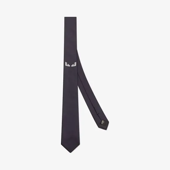 芬迪/Fendi 领带_蓝色真丝领带 FXC161 A0A HF0PJ4