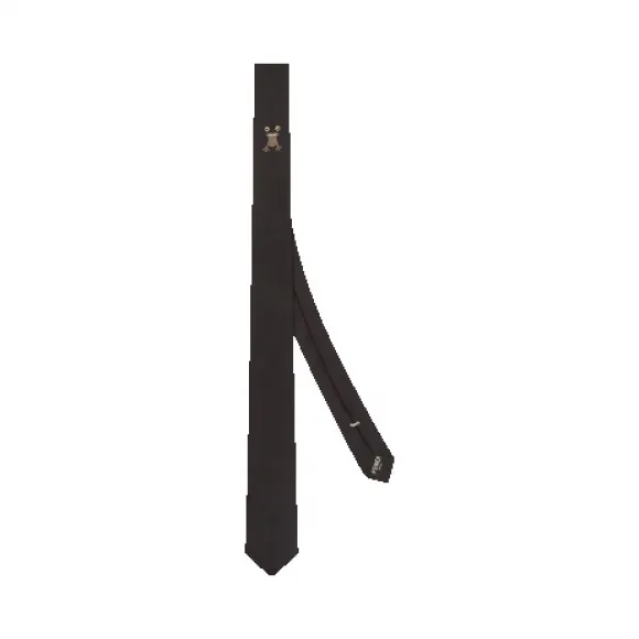 芬迪/Fendi 男士黑色领带真丝围巾及其他 FXC273 9EV F0QA1