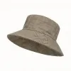 芬迪/Fendi 米色帆布渔夫帽 FXQ789ABCKF1A7T