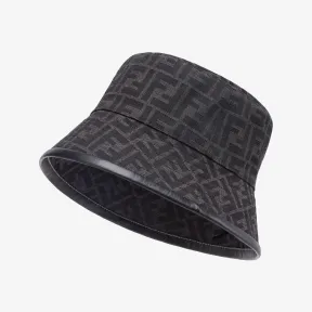 芬迪/Fendi 帽子-黑色布料渔夫帽-男士帽子和手套 FXQ801ALHDF1ED9 8054321803224