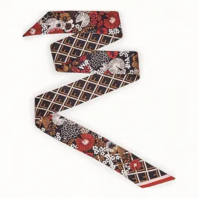 芬迪/Fendi 绑带_黑色真丝抹胸 FXT011 A56 SF0QA1