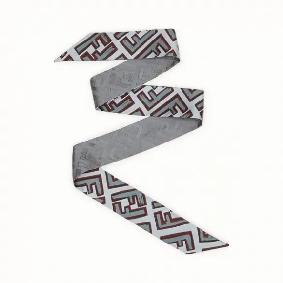 芬迪/Fendi 绑带_灰色真丝抹胸 FXT011 A66 8F0QZ0