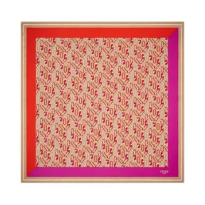 芬迪/Fendi 浅棕色桑蚕丝围巾-FENDI芬迪中国官网 FXT091AIXAF0H1N-8056867884866