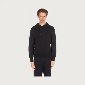 菲拉格慕/Salvatore Ferragamo 磨砂皮细节连帽衫 120668-746761-746761