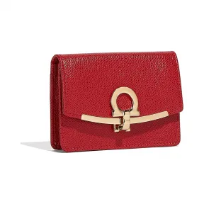 菲拉格慕/Salvatore Ferragamo Gancino夹扣式钥匙包 22C878_674008