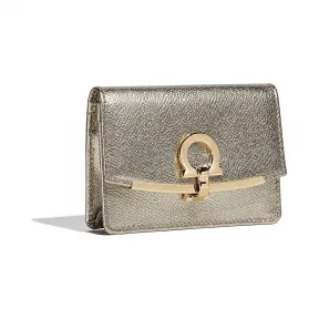 菲拉格慕/Salvatore Ferragamo Gancino夹扣式钥匙包 22C878_675102