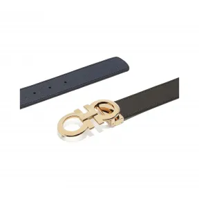 菲拉格慕/Salvatore Ferragamo 双面可调式Gancini皮带 675542_714423