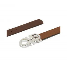 菲拉格慕/Salvatore Ferragamo 双面可调式Gancini皮带 675542_714425