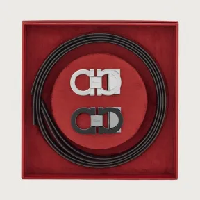 菲拉格慕/Salvatore Ferragamo GANCINI SWITCH皮带礼盒 679714-749947-749947