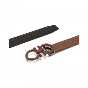 菲拉格慕/Salvatore Ferragamo 双面可调式Gancini皮带 679974_715894