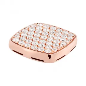 斐登/Fred 18k玫瑰金图章，镶嵌钻石 4B0862