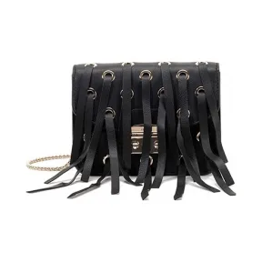 芙拉/Furla METROPOLIS 黑色 Pop Star 小牛皮  迷你手袋 793199