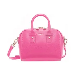 芙拉/Furla ALLEGRA 粉红色 阿瑞斯印花皮革 迷你手袋 793599