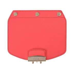 芙拉/Furla METROPOLIS 粉红色 阿瑞斯印花皮革 迷你手袋 815882