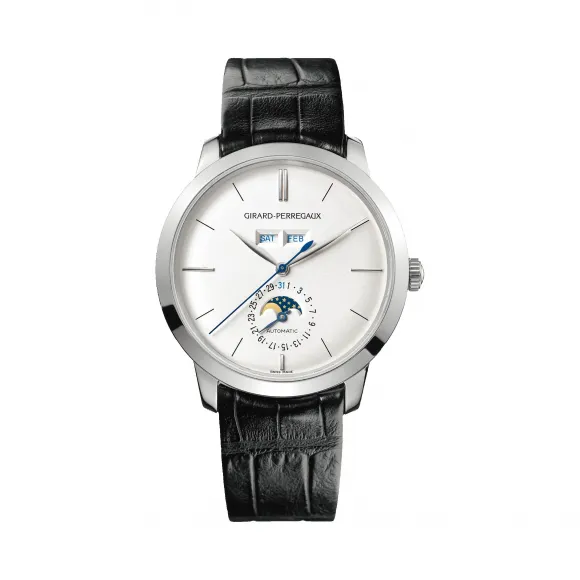 芝柏/Girard-Perregaux 1966系列 40,00 毫米 白金 自动上链机械机芯 男表 49535-53-152-BK6A