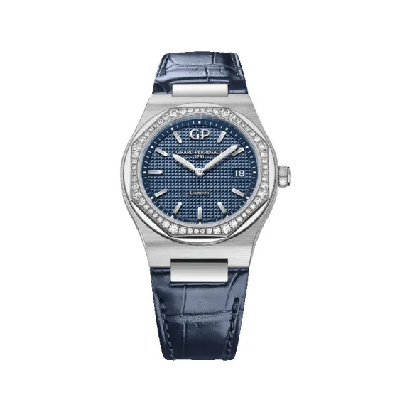 芝柏/Girard-Perregaux Laureato 桂冠系列 35毫米 精钢 石英  80189D11A431-CB6A