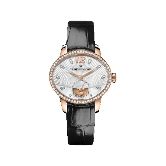 芝柏/Girard-Perregaux 猫眼系列 34毫米 玫瑰金 自动上弦机械 女表 80488D52A751-CK6A