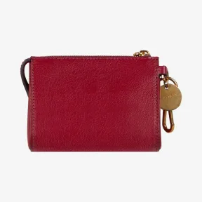 纪梵希/Givenchy 女士 双色皮革拉链零钱袋 BB602NB089-654